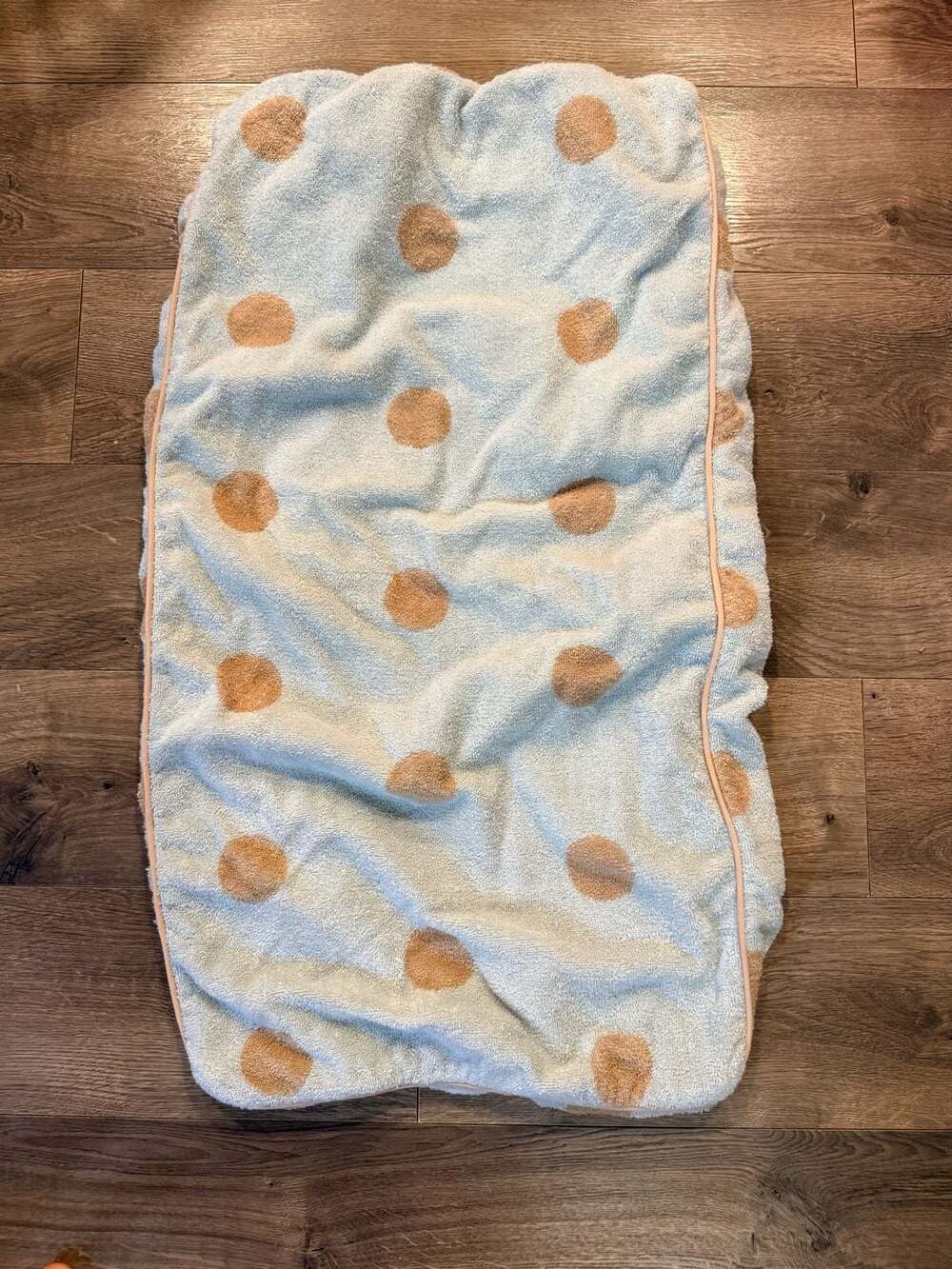 Restoration Hardware Baby & Child Organic Cotton Polka Dot Changing Pad Cover